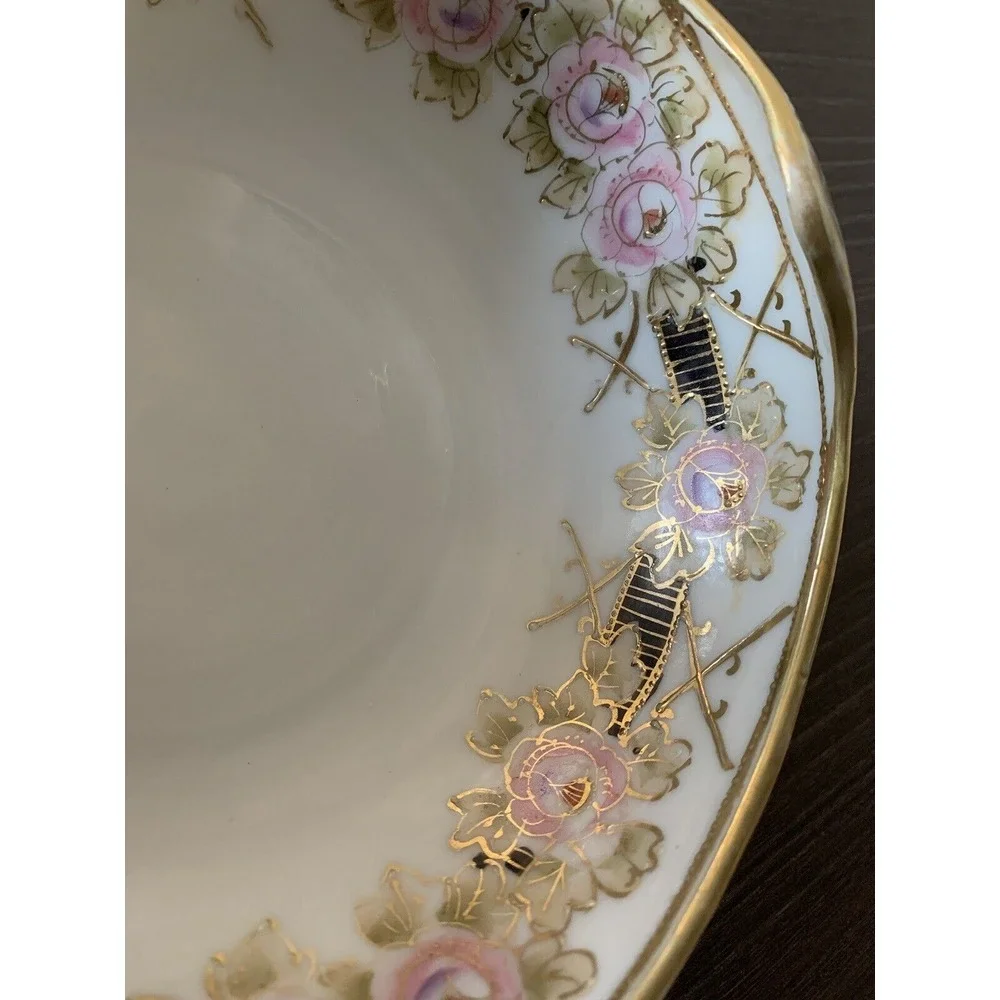 Vintage Nippon Hand Painted ‎ Porcelain Candy Dish